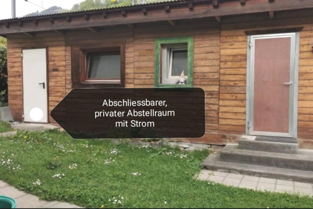 Schones Kleines Studio Mit Sitzplatz, Mitten Im Prattigau Jenaz Dış mekan fotoğraf